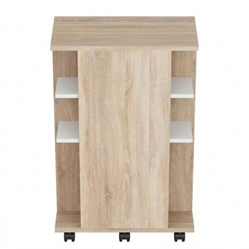 Flexibler Rollcontainer mit Rollen, 59,4 x 52,6 cm, vielseitig nutzbar